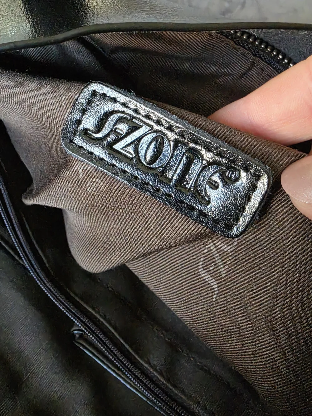 Polished Black Leather Tote - Everyday Work Bag